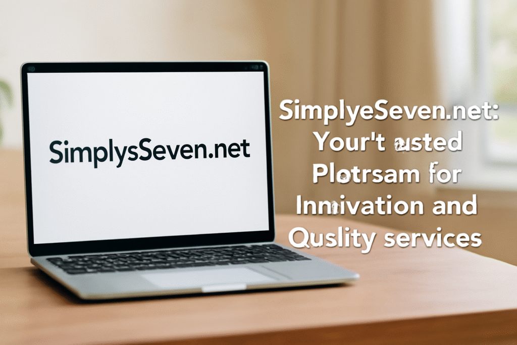 SimplysSeven.net: Your Trusted Platform for Innovation and Quality Services
