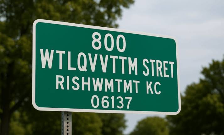 800 WTLQV Vesdtm Street RSJHWMT KC 06137: An Insightful